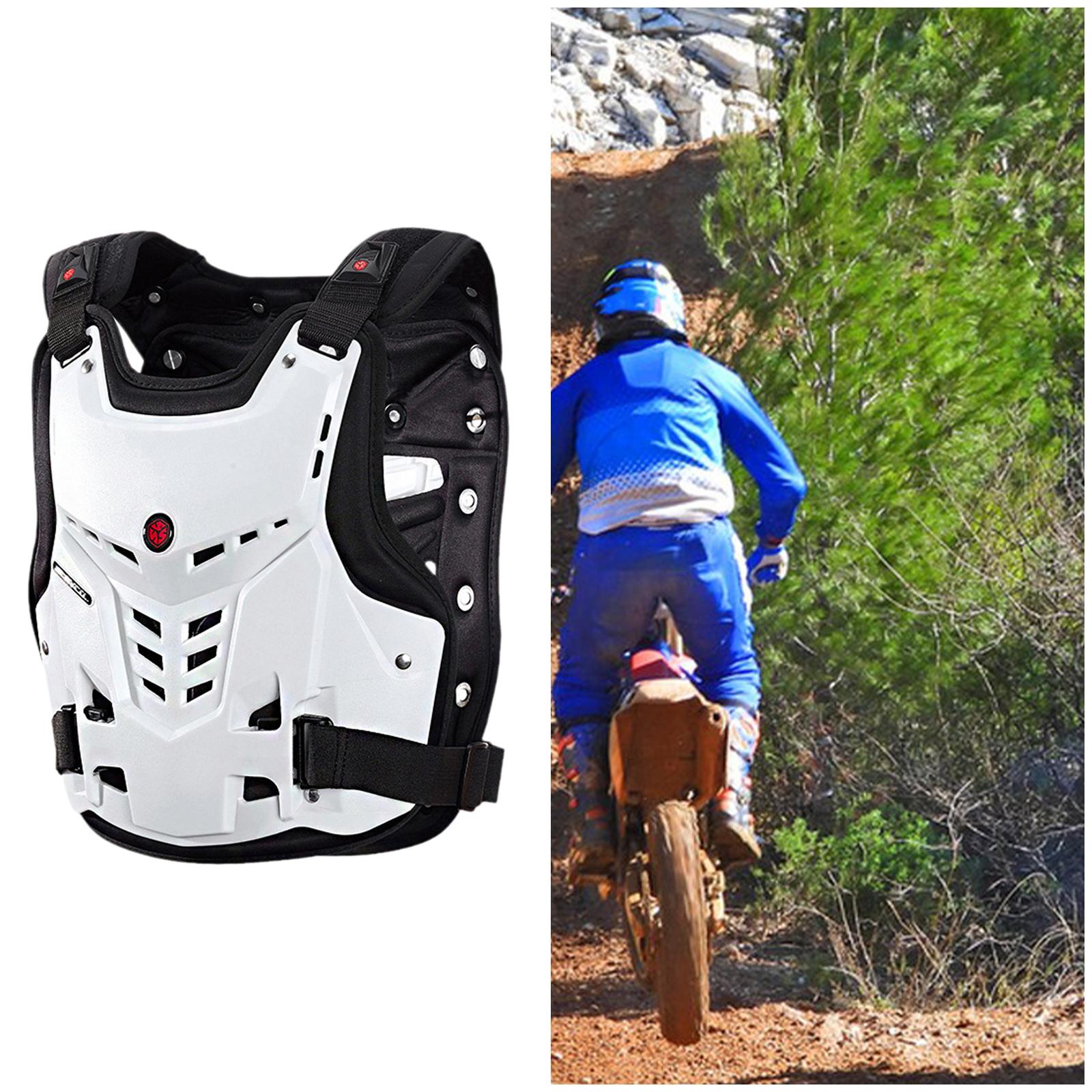 Mountain Biking Chest Protector - Slagvast motorbeschermingsvest met PP EVA-schaalbeschermer voor