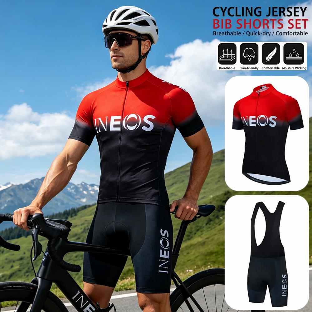 Mountain Biking Trousers - 2026 INEOS Fietskleding met korte mouwen,