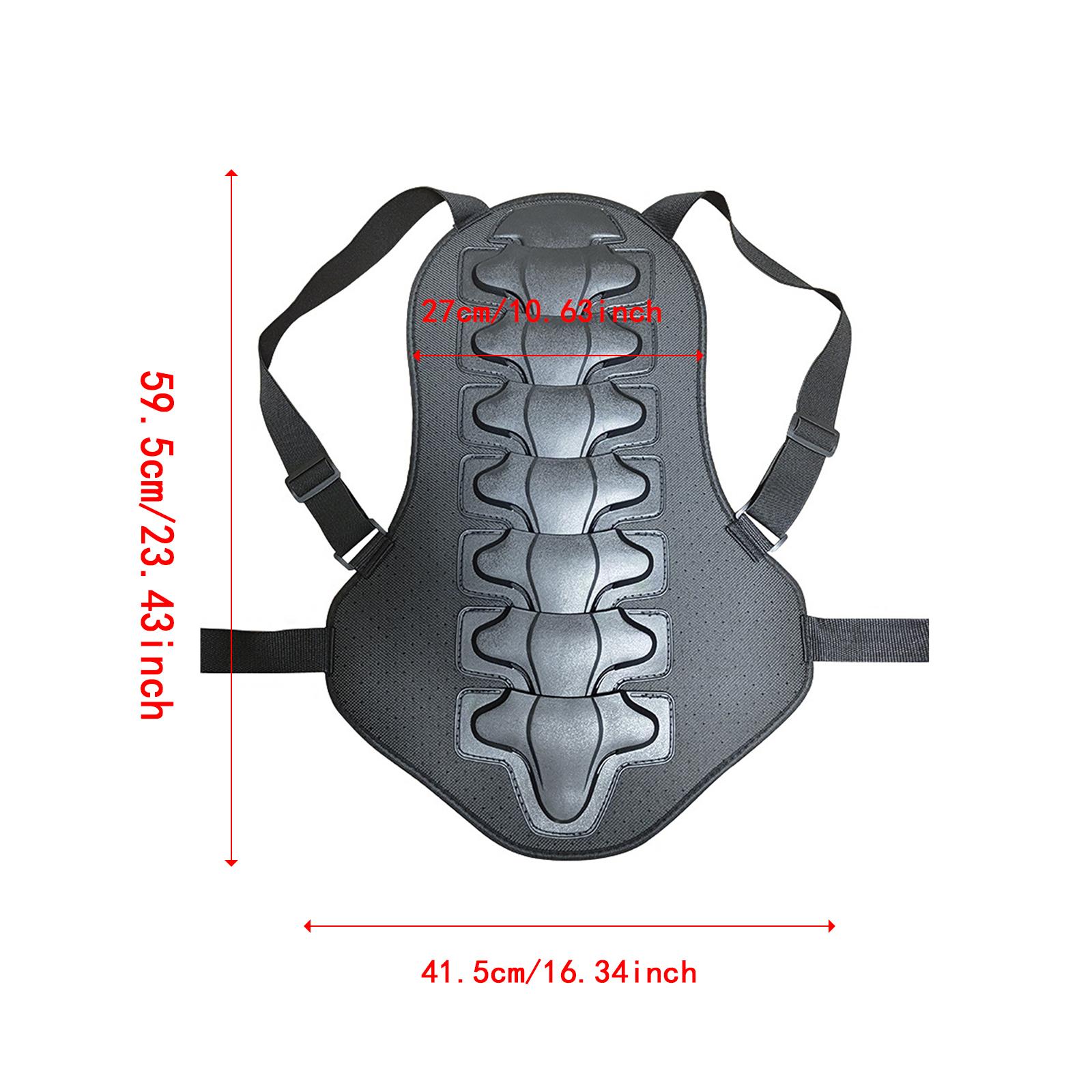 Mountain Biking Protective Gear - Universele PE EVA motorfiets rugbeschermer, verstelbare