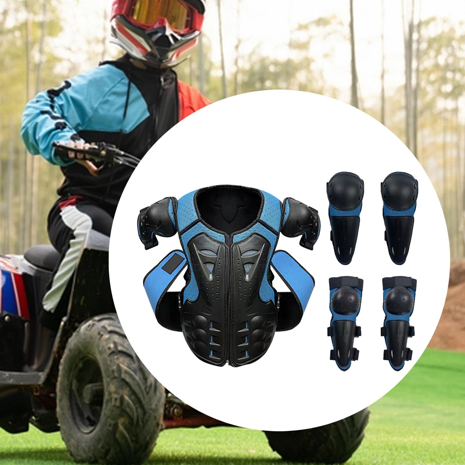 Mountain Biking Chest Protector - Kinder crossmotoruitrusting, borstbeschermer, motocrossuitrusting, volledig motocrosspak