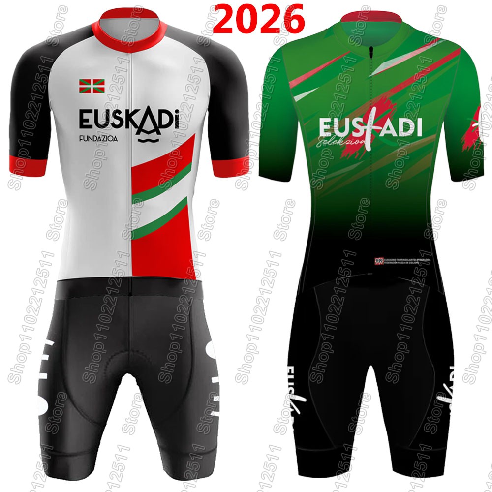 Mountain Biking Trousers - Euskadi Team Wielertrui 2026 Set Zomer