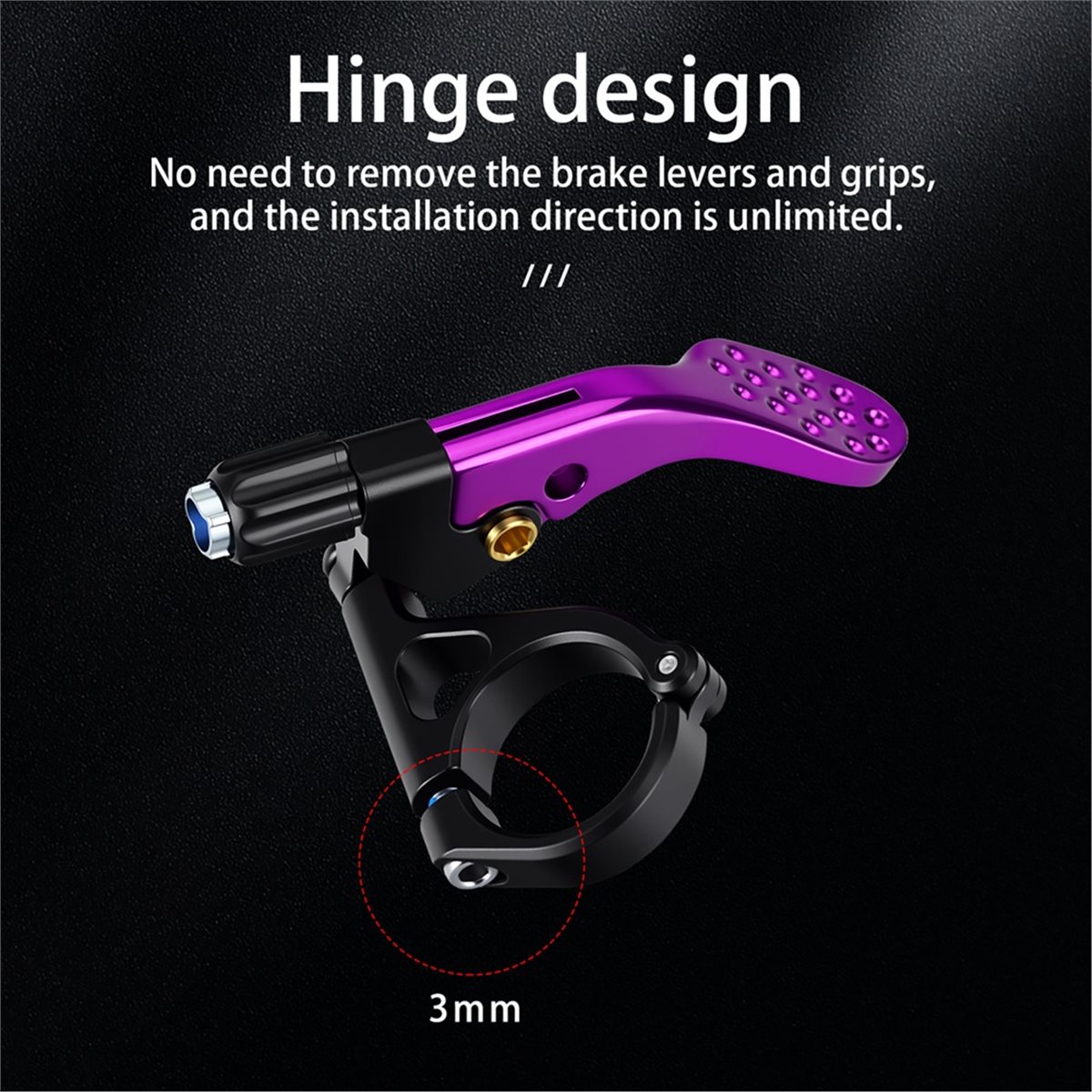 Dropper Post Remote - L70A Afstandsbediening voor MTB-fiets Telescopische zadelpen