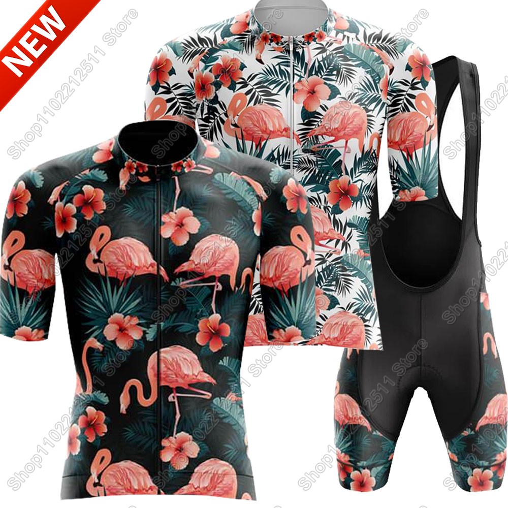 Mountain Biking Trousers - 2025 Flamingo Wielertrui Set Fietskleding Mannen