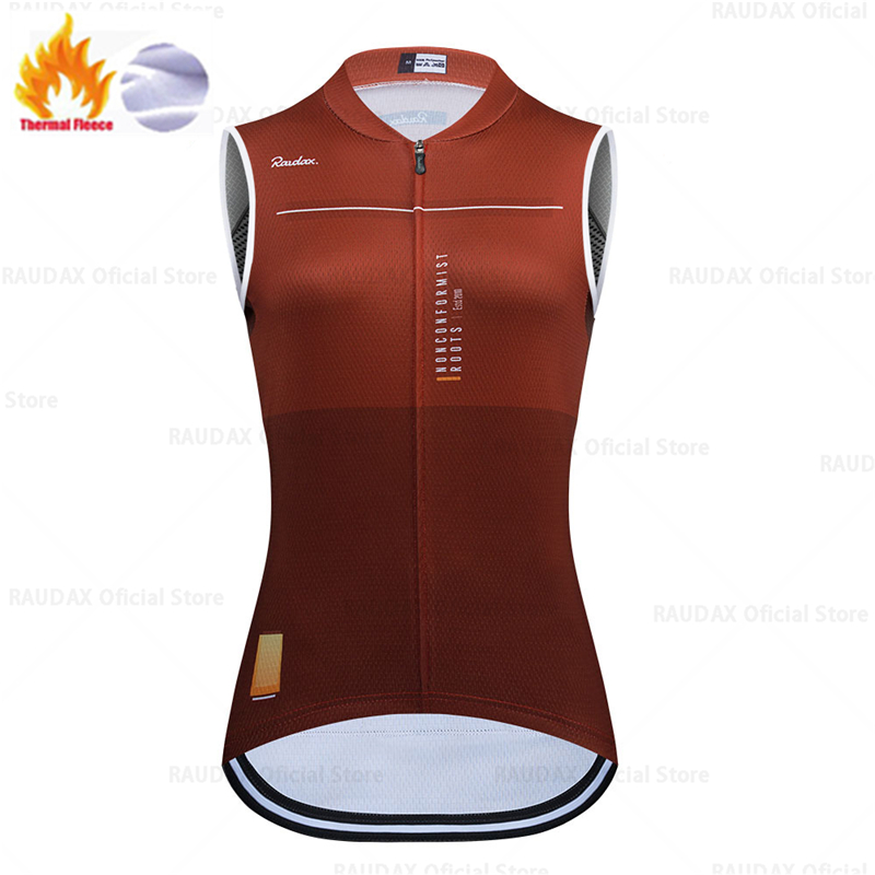 Mountain Biking Vest - Vrouwen Winter Fietskleding Mouwloos Fietsen Vest