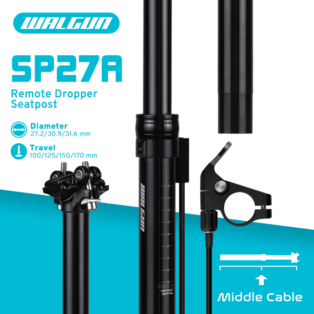 SP27A Fiets Zadelpen Dropper v - Dropper Post Remote recensie en prijs