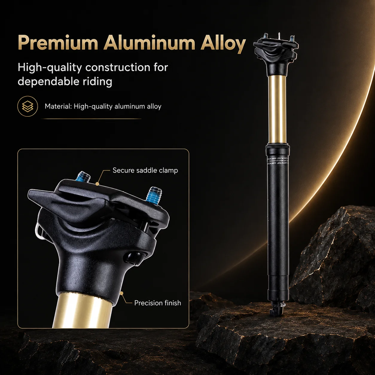 ZOOM Suspension Dropper Zadelp - Dropper Post Remote recensie en prijs