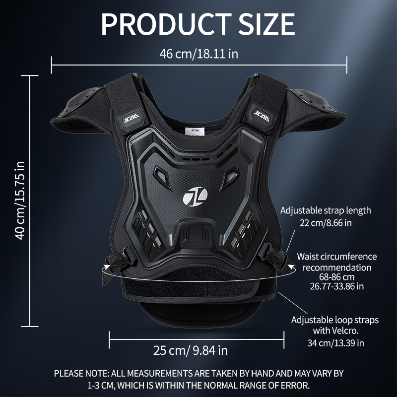 JCAA Kinderen Motorfiets Borst - Mountain Biking Chest Protector recensie en prijs