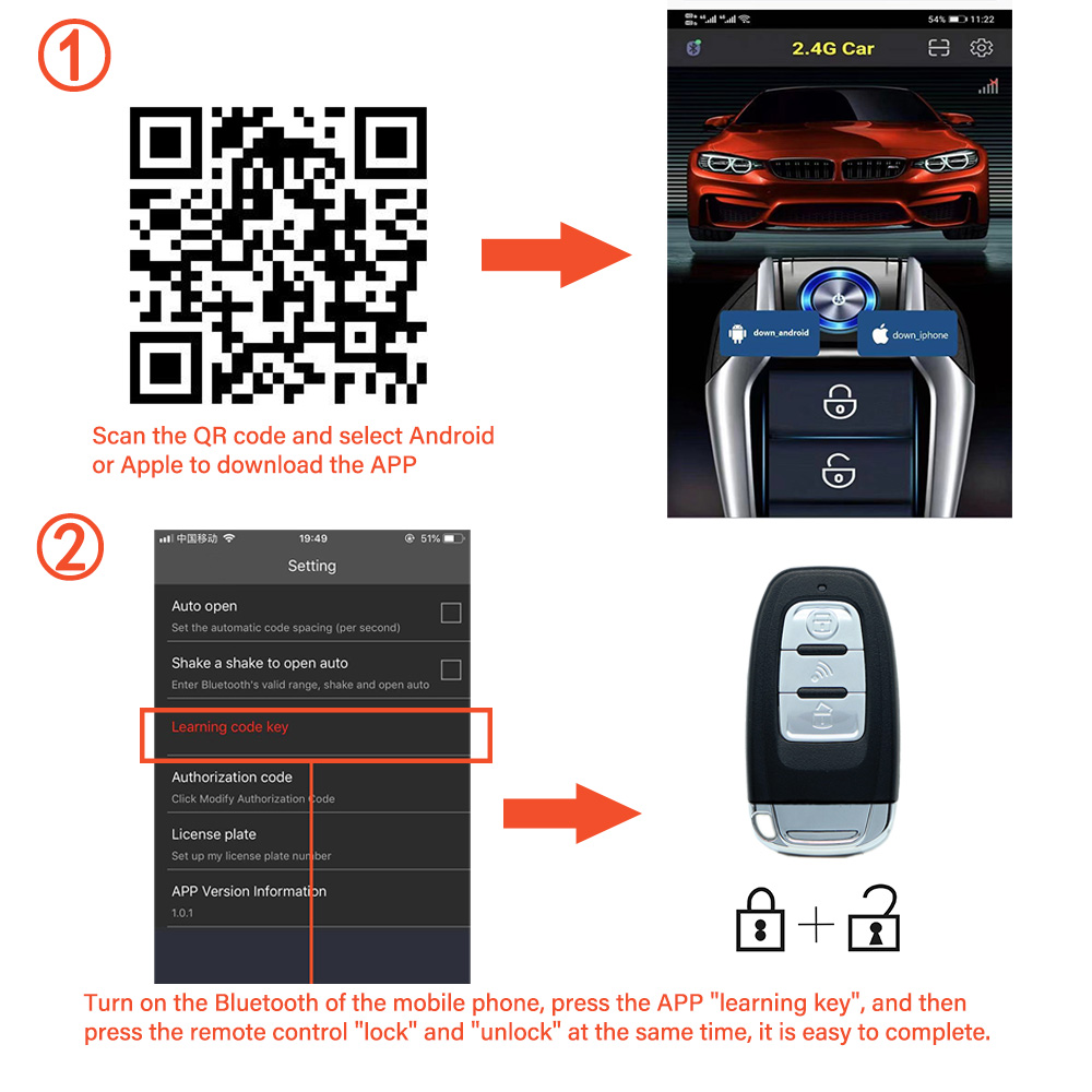 Auto-alarm met autostart Druk  - Dropper Post Remote recensie en prijs