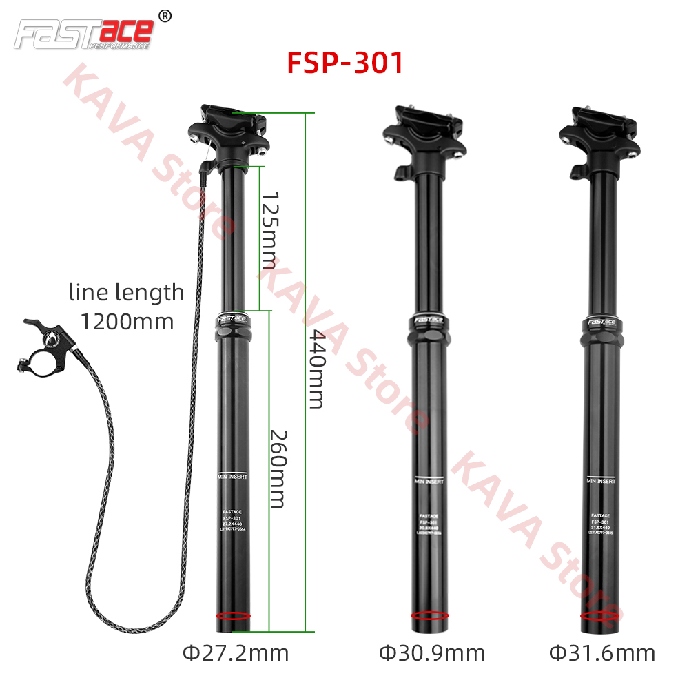Fastace FSP301 302 303 MTB Zad - Dropper Post Remote recensie en prijs