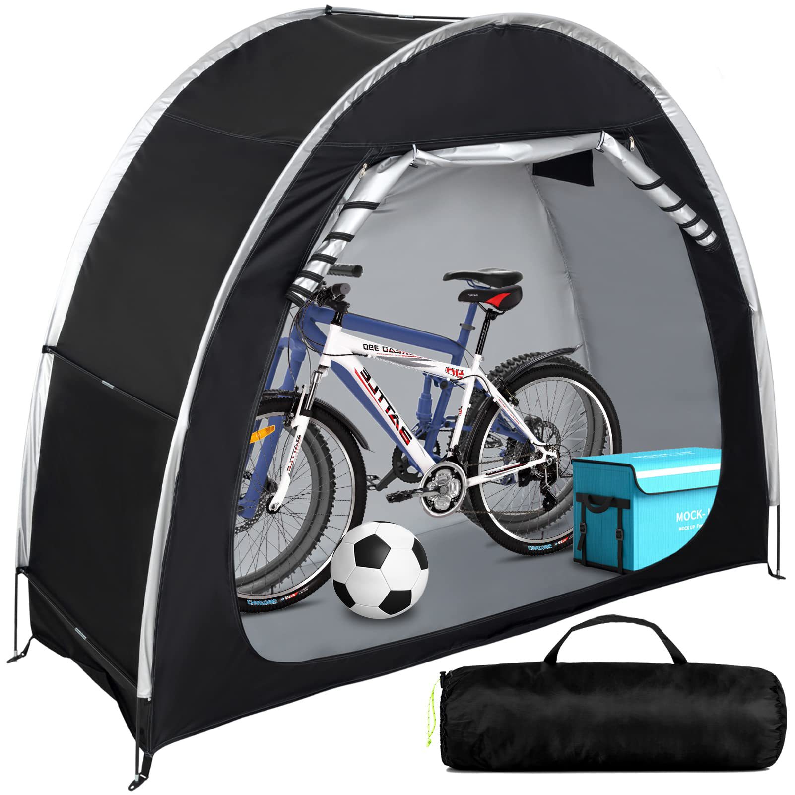 Mountainbike buitenopslag park - Mountain Biking Protective Gear recensie en prijs