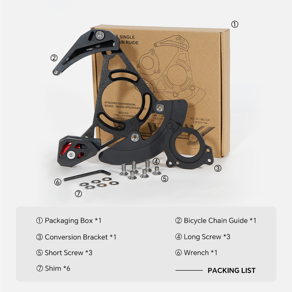 TOSEEK Chain Guides MTB Fiets  - Chain Guide Iscg recensie en prijs