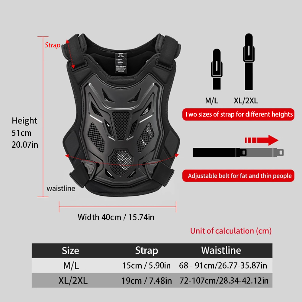 All Season Motocross Armor Ves - Mountain Biking Chest Protector recensie en prijs