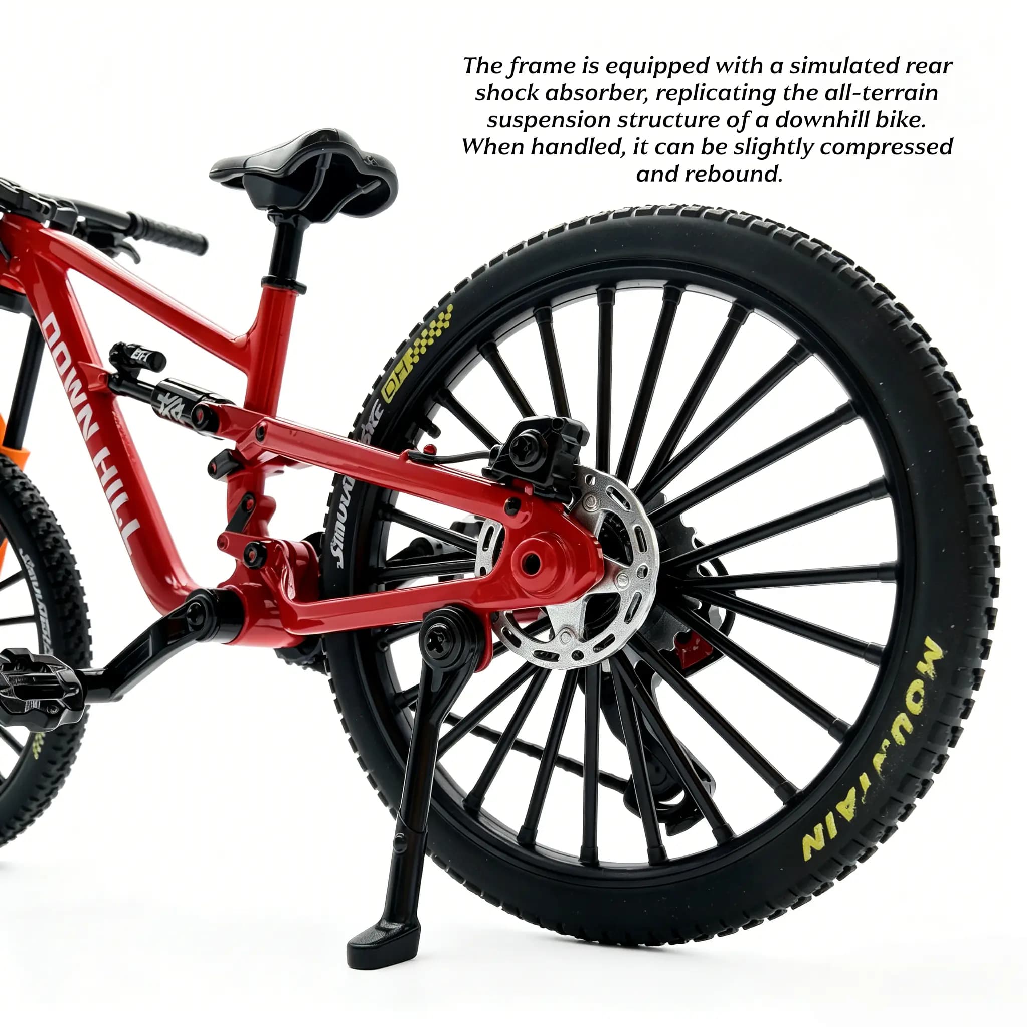 1:8 schaalmodel van een downhi - Mountain Biking Track recensie en prijs