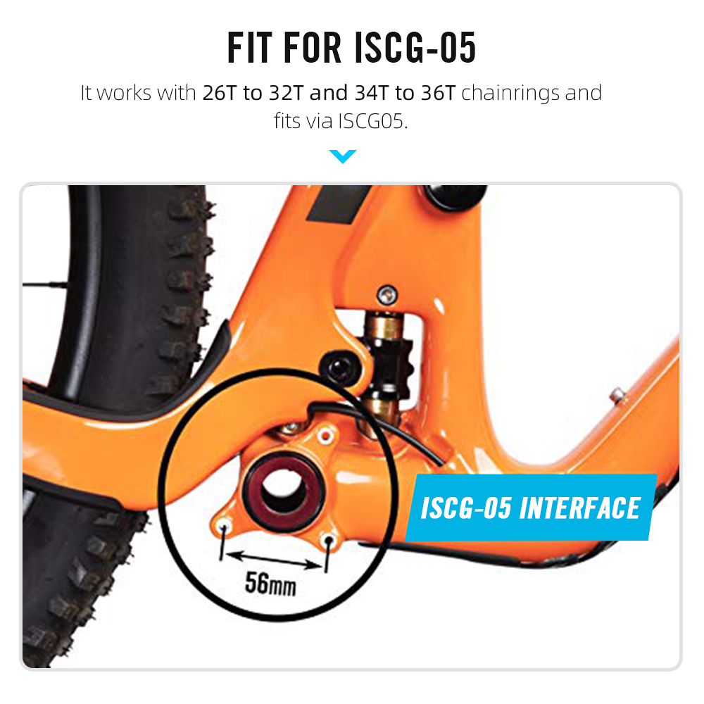 2022 Ryet Mtb Bash Guard Ketti - Chain Guide Iscg recensie en prijs